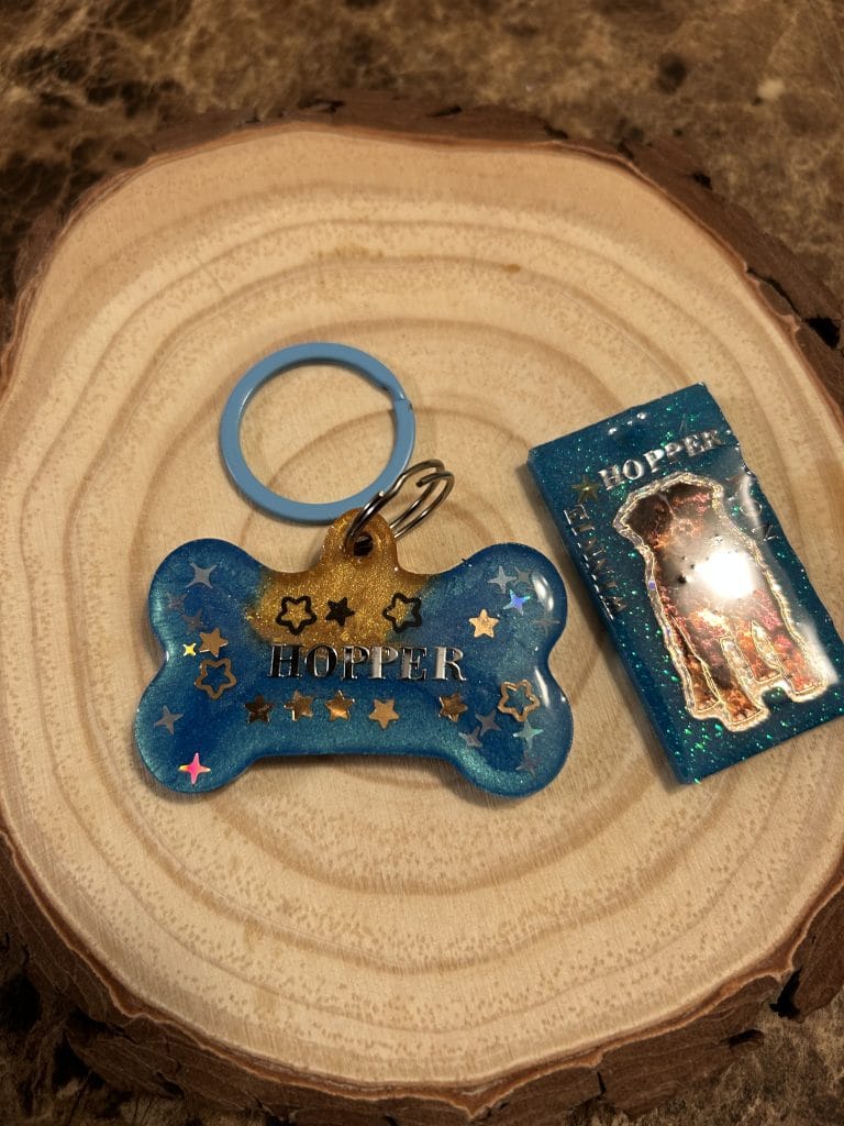 Custom pet tag