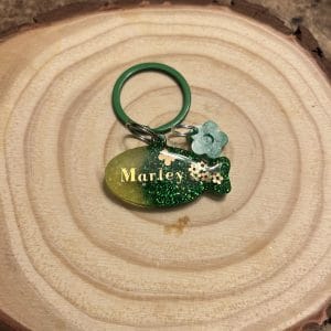 Handmade pet tag