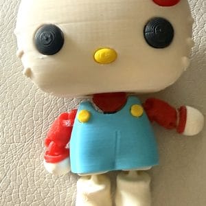 Premium 3D Printed Hello Kitty Figure – Perfect Gift for All Ages